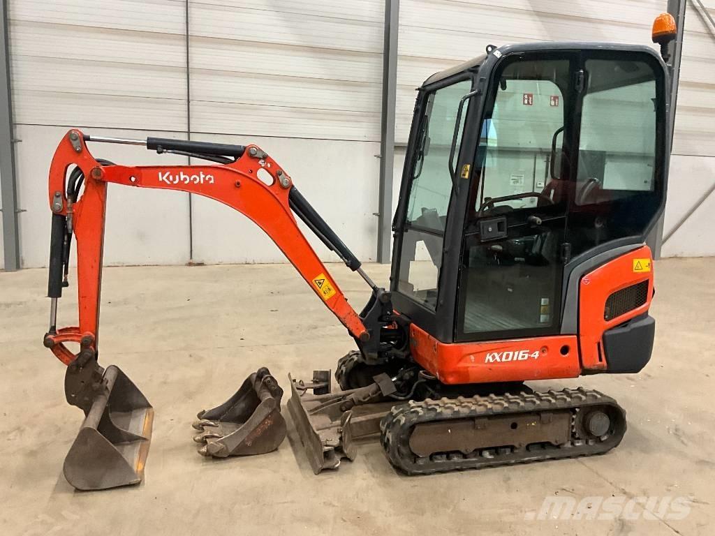 Kubota KX 016-4 Міні-екскаватори < 7т
