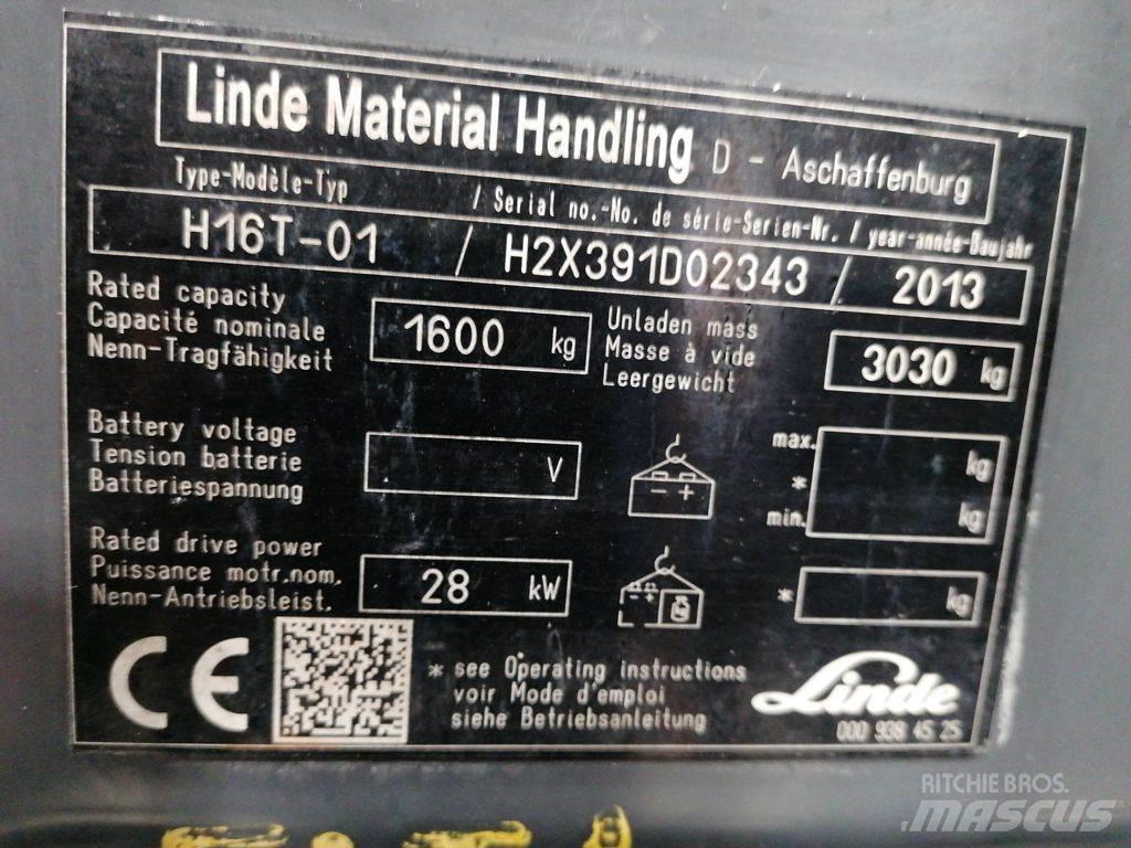 Linde H16T-01 Газові навантажувачі