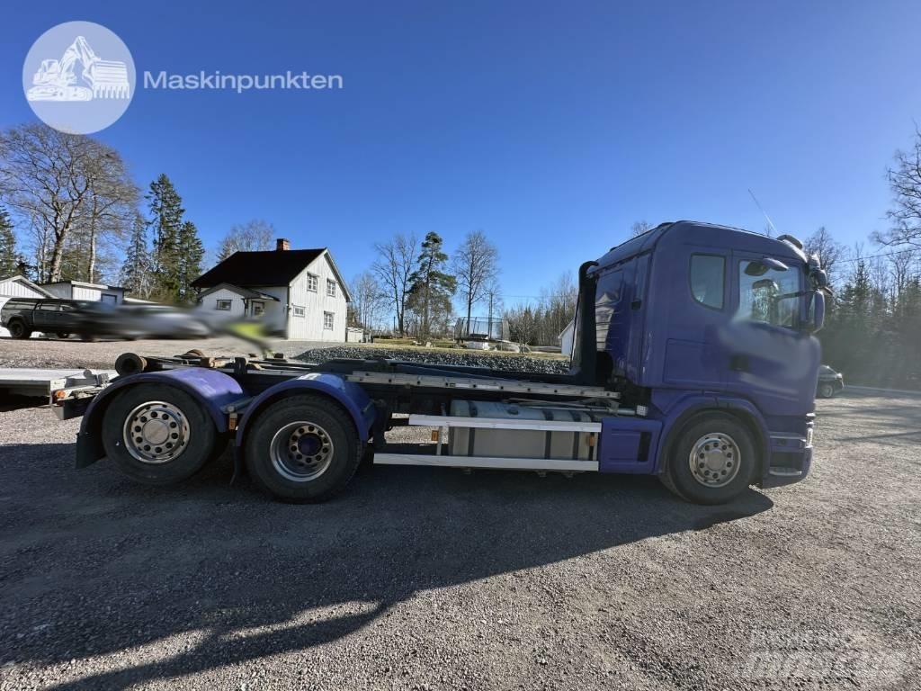 Scania G 480 Вантажівки з гаковим підйомом