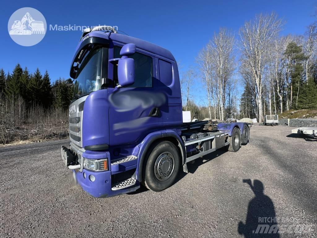 Scania G 480 Вантажівки з гаковим підйомом
