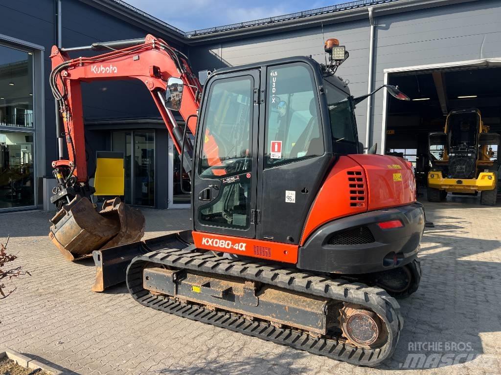 Kubota KX 080-4 Середні екскаватори 7т. - 12т.
