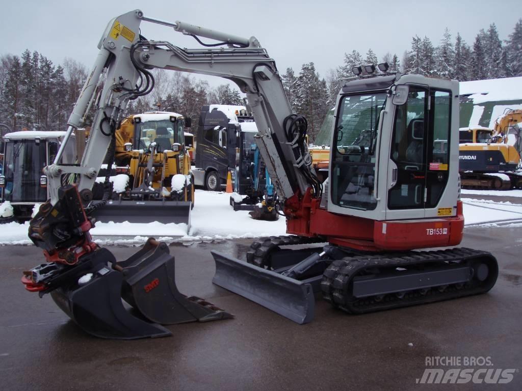Takeuchi TB153FR Міні-екскаватори < 7т