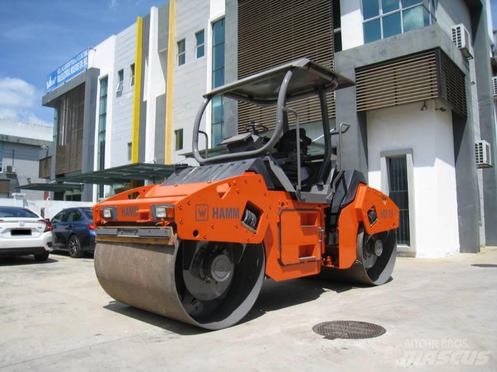 Hamm HD 75 Котки тротуарні