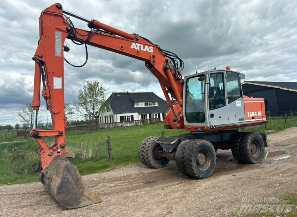 Atlas 1504 Колісні екскаватори
