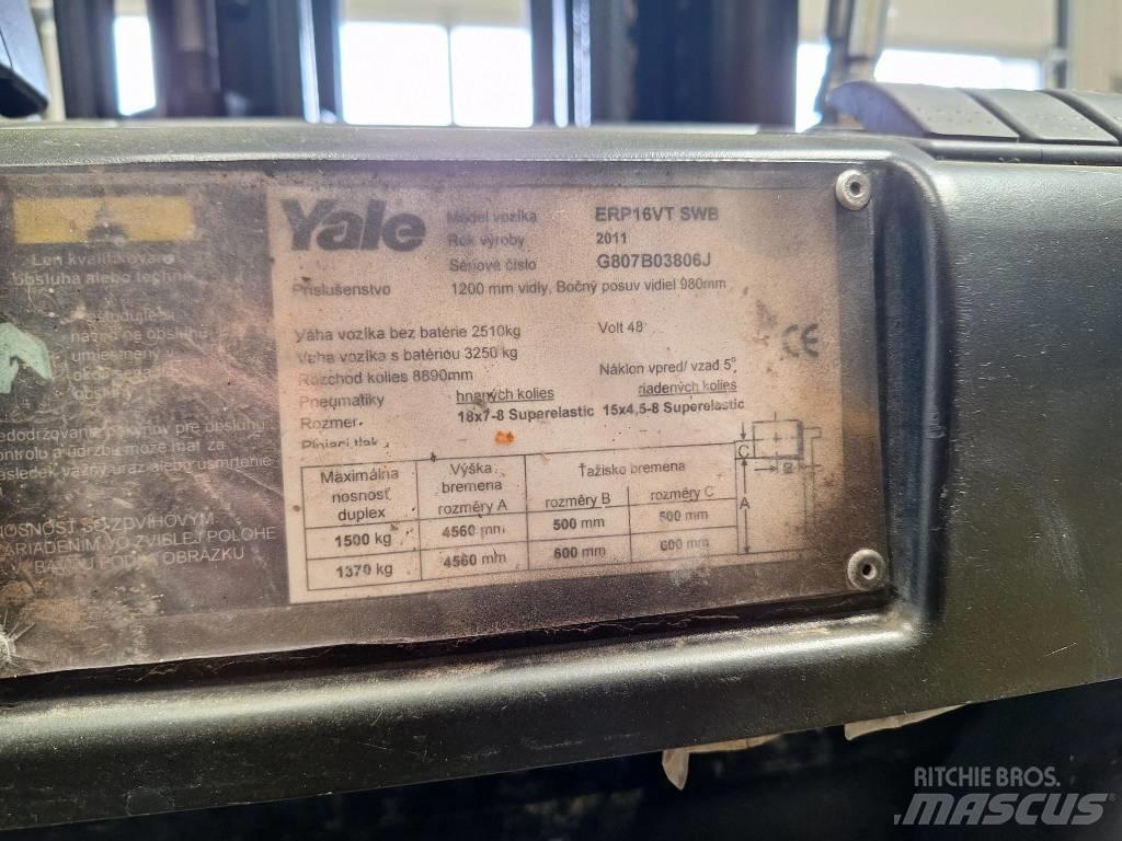 Yale ERP16VT Електронавантажувачі