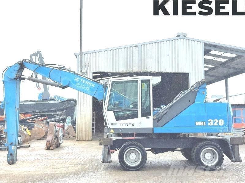 Fuchs MHL 320 D Перевантажувачі металобрухту/промислові навантажувачі