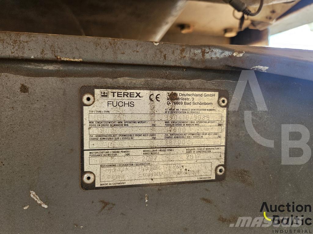 Fuchs MHL 350 Колісні екскаватори