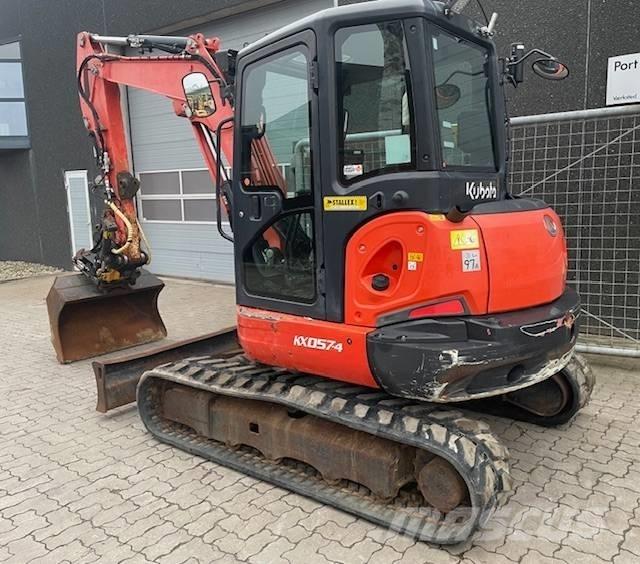 Kubota KX057-4 Міні-екскаватори < 7т