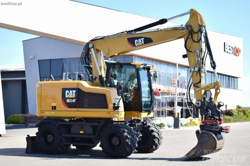 CAT M314F Колісні екскаватори