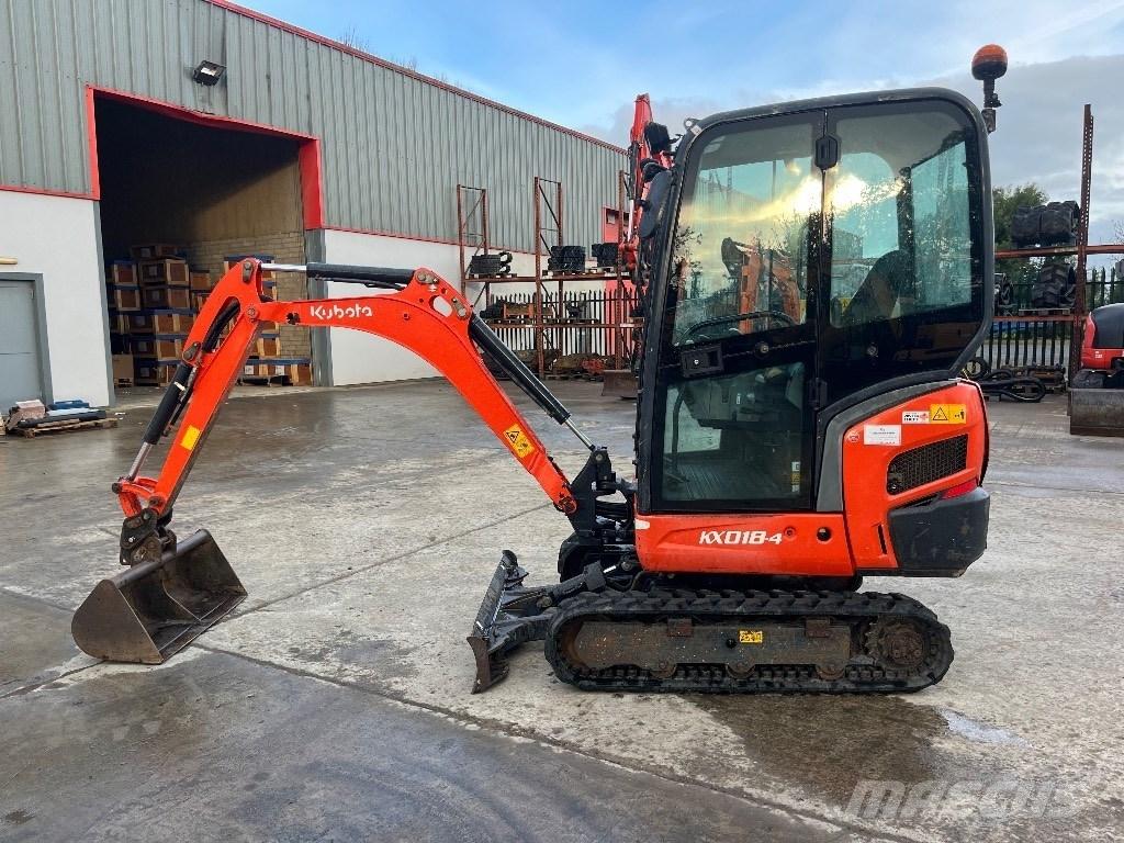 Kubota KX 018-4 Міні-екскаватори < 7т