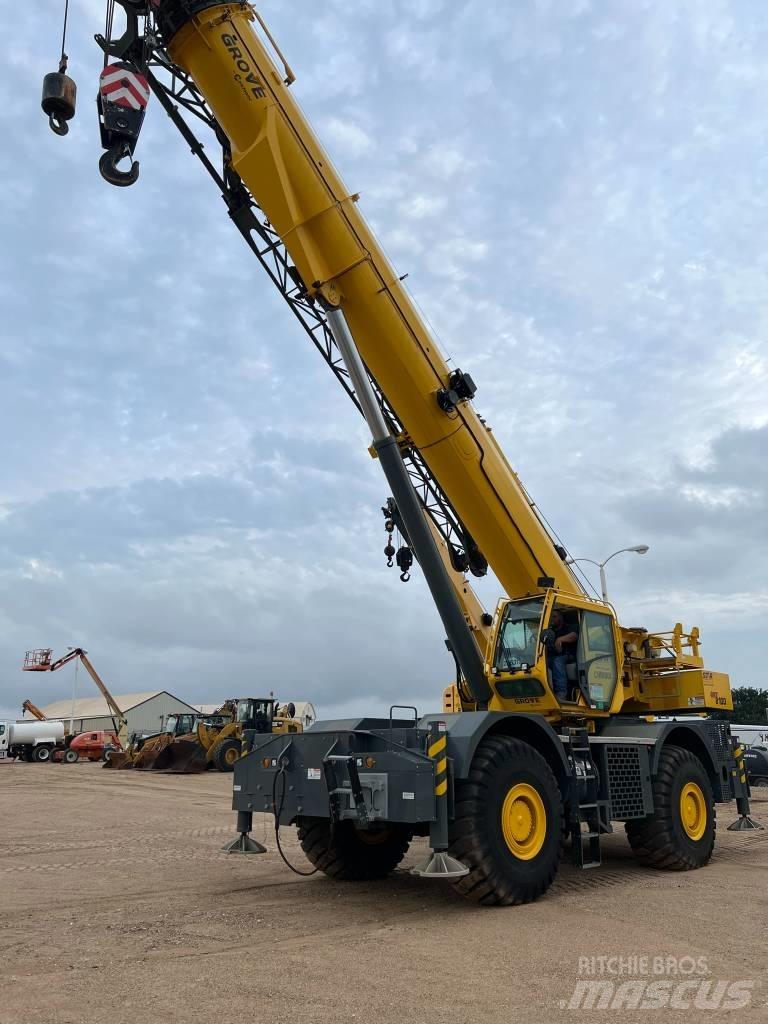 Grove GRT 8100 автокрани всюдиходи