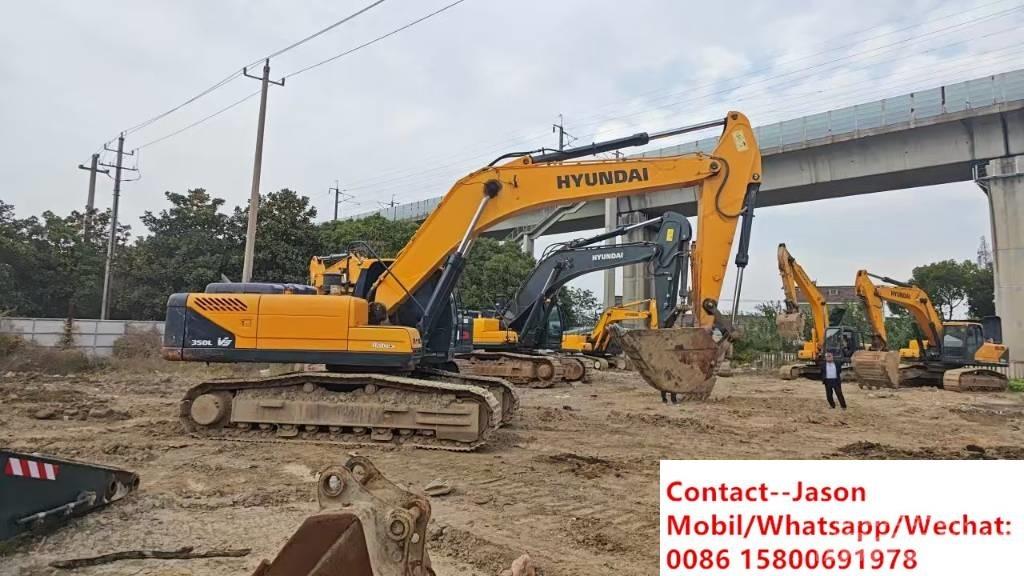Hyundai Robex 350vs Гусеничні екскаватори
