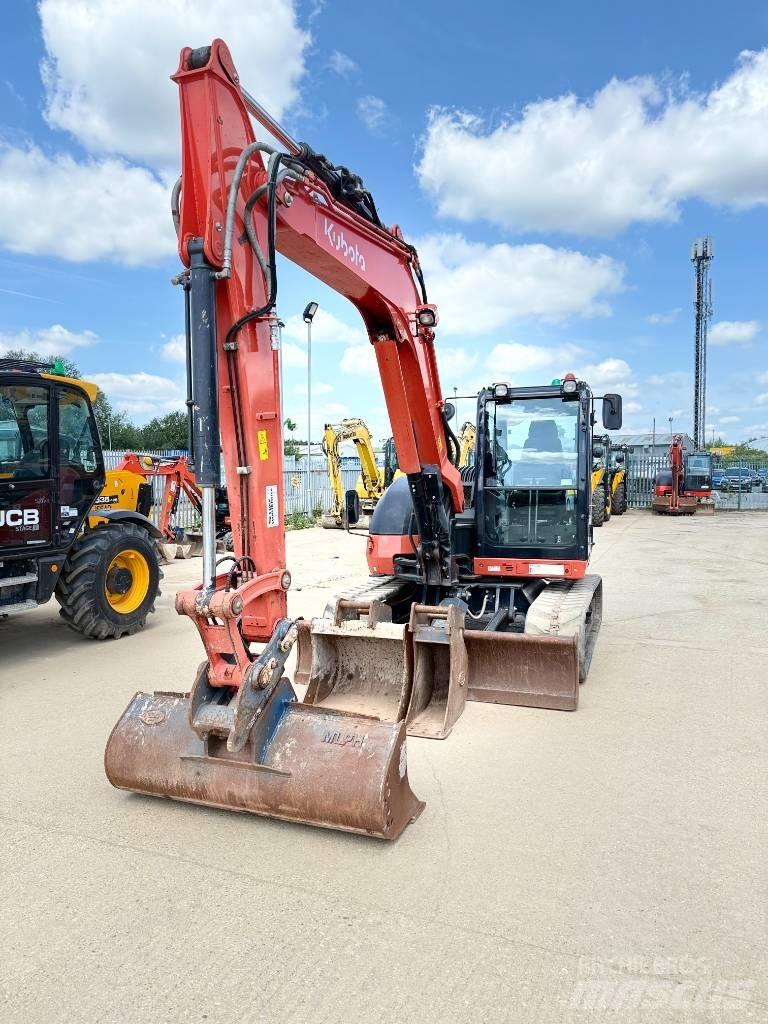 Kubota KX 080-4 Середні екскаватори 7т. - 12т.