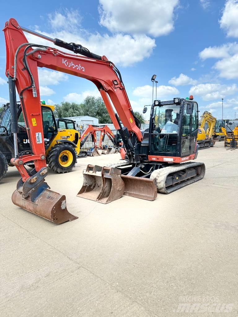 Kubota KX 080-4 Середні екскаватори 7т. - 12т.