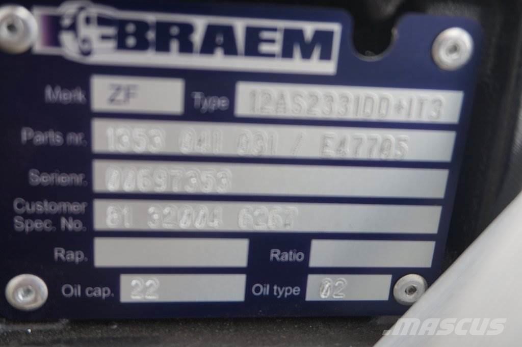 ZF 12AS2331DD INT3 Коробки передач