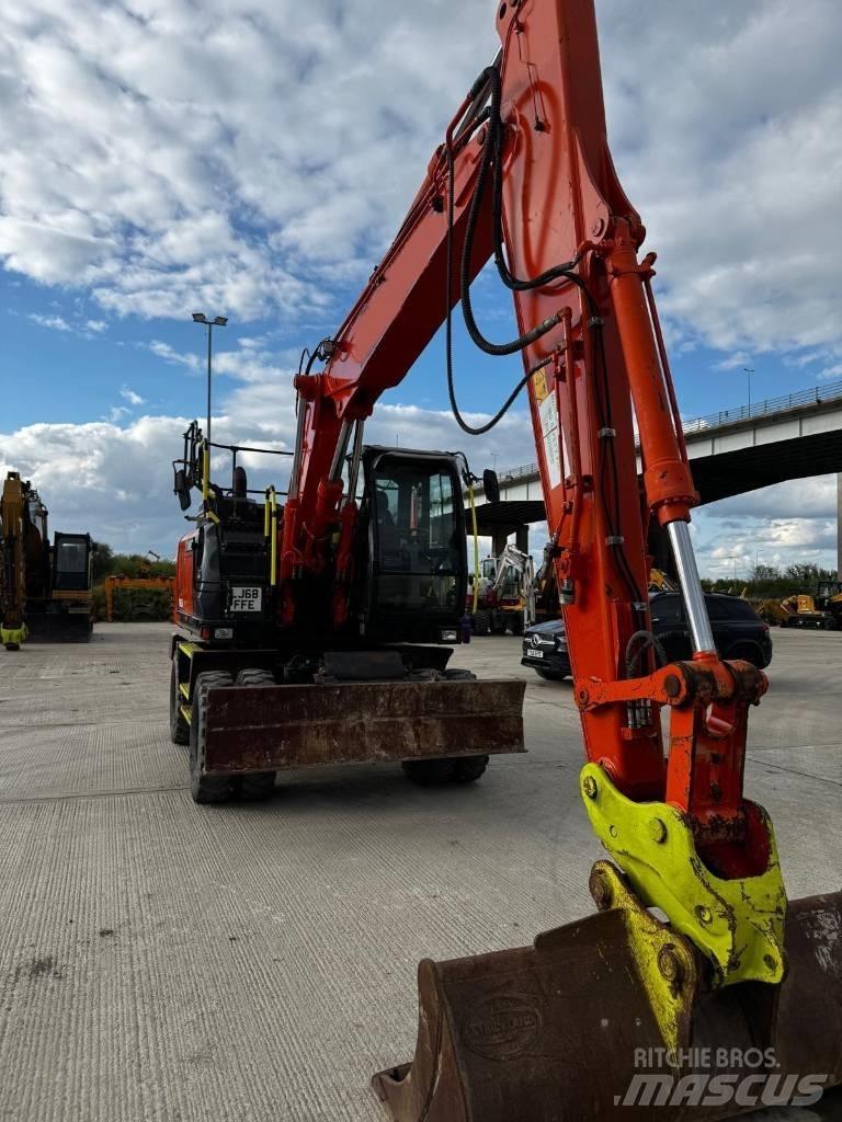 Hitachi ZX 145 W-6 Колісні екскаватори