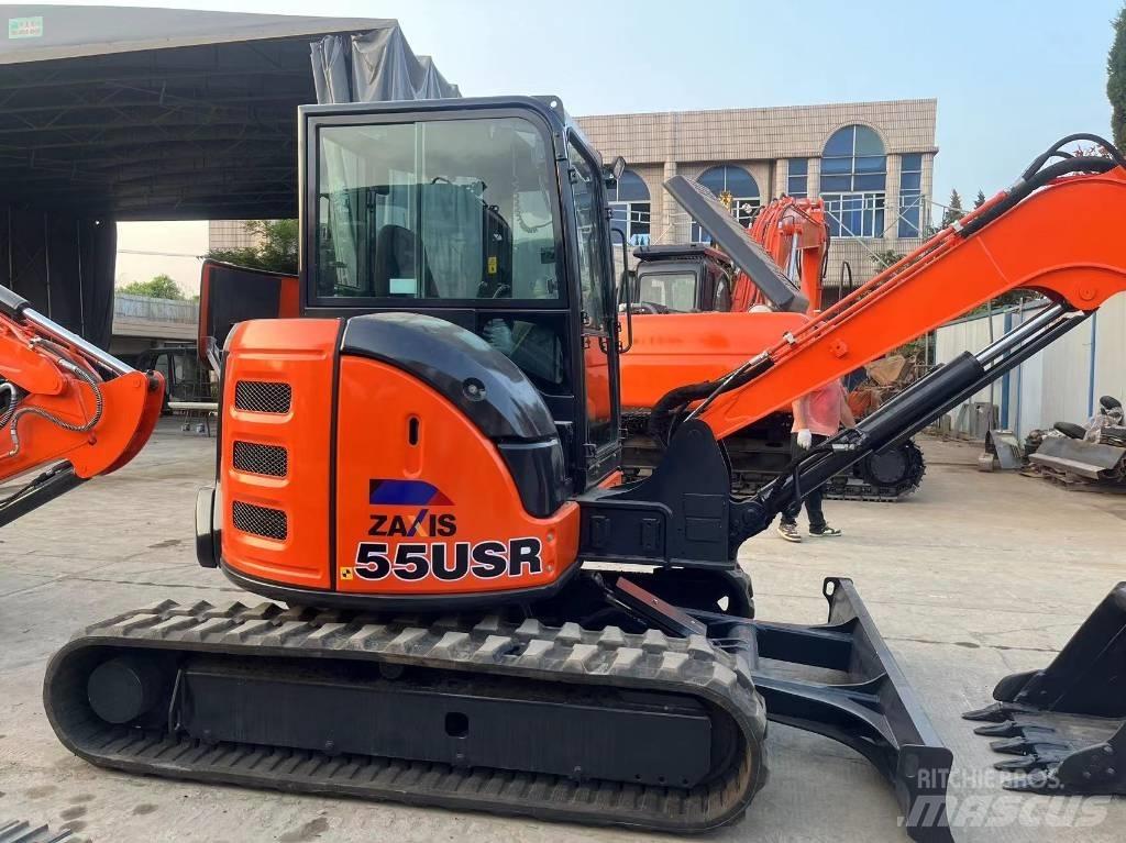 Hitachi zx55USR Міні-екскаватори < 7т