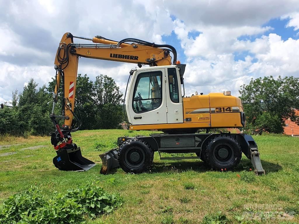 Liebherr A314 Колісні екскаватори