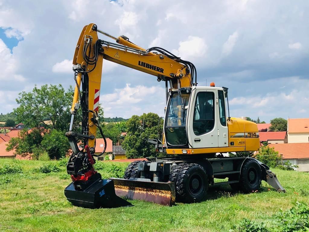 Liebherr A314 Колісні екскаватори