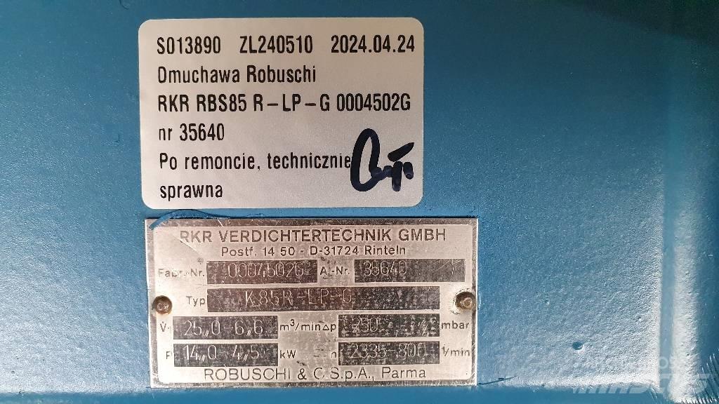 Robuschi RBS 85 Додаткове обладнання для компресорів