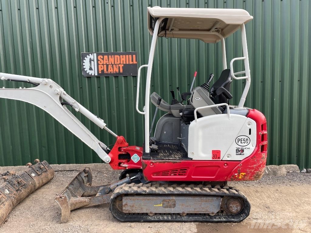 Takeuchi TB 216 Міні-екскаватори < 7т