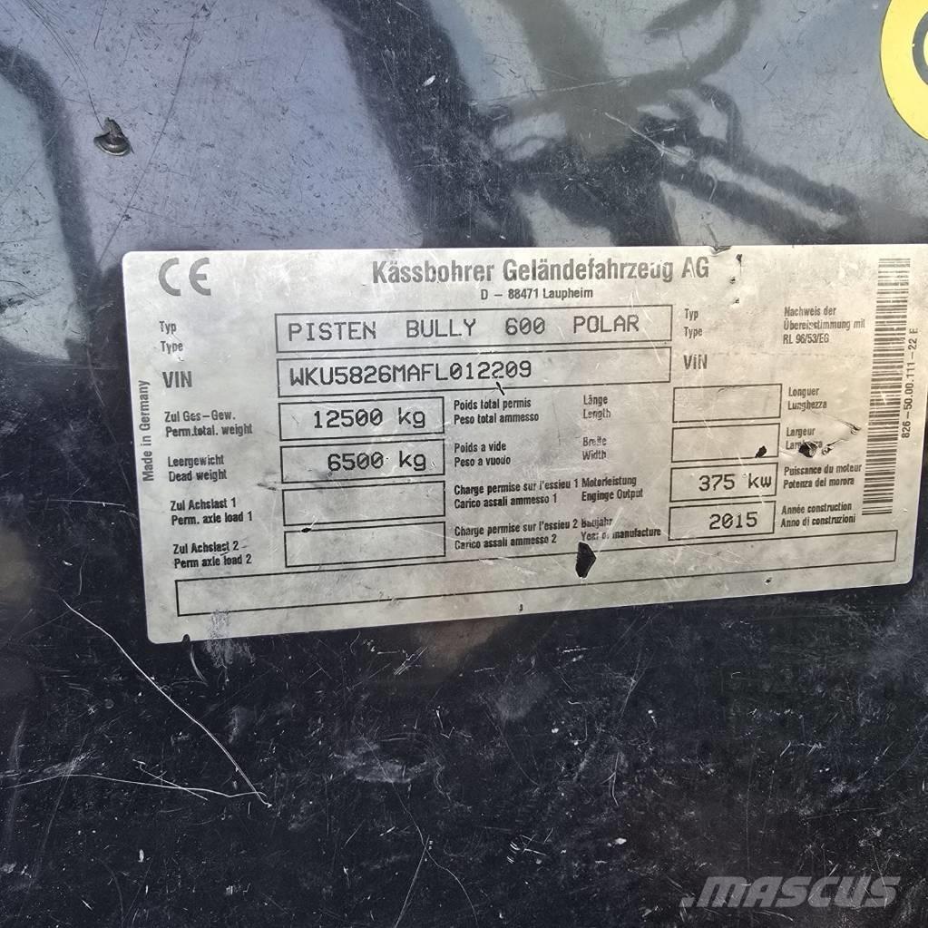 Kässbohrer PB 600 Снігозбиральні машини