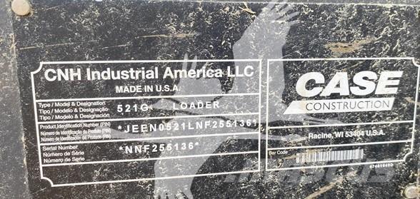 CASE 521G XT Фронтальні навантажувачі