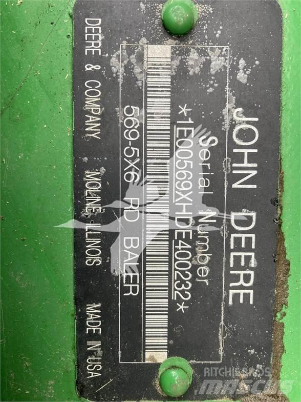 John Deere 569 Рулонні прес-підбирачі