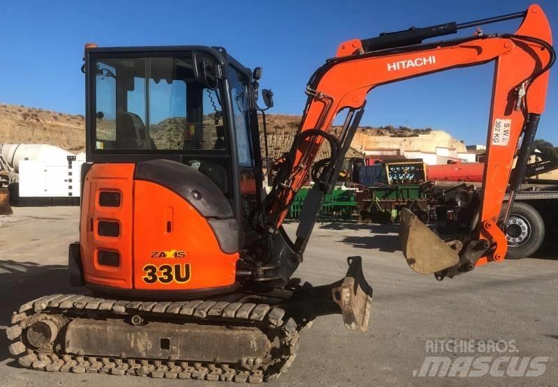 Hitachi ZX 33 U-5 A Міні-екскаватори < 7т