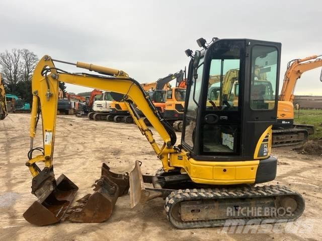 Komatsu PC 26 MR-3 Міні-екскаватори < 7т