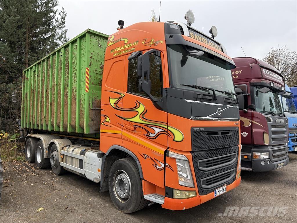 Volvo FH13 540 8X2 Вантажівки з гаковим підйомом