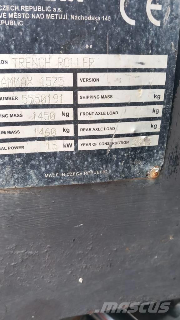 Rammax 1575 Ущільнювачі грунту