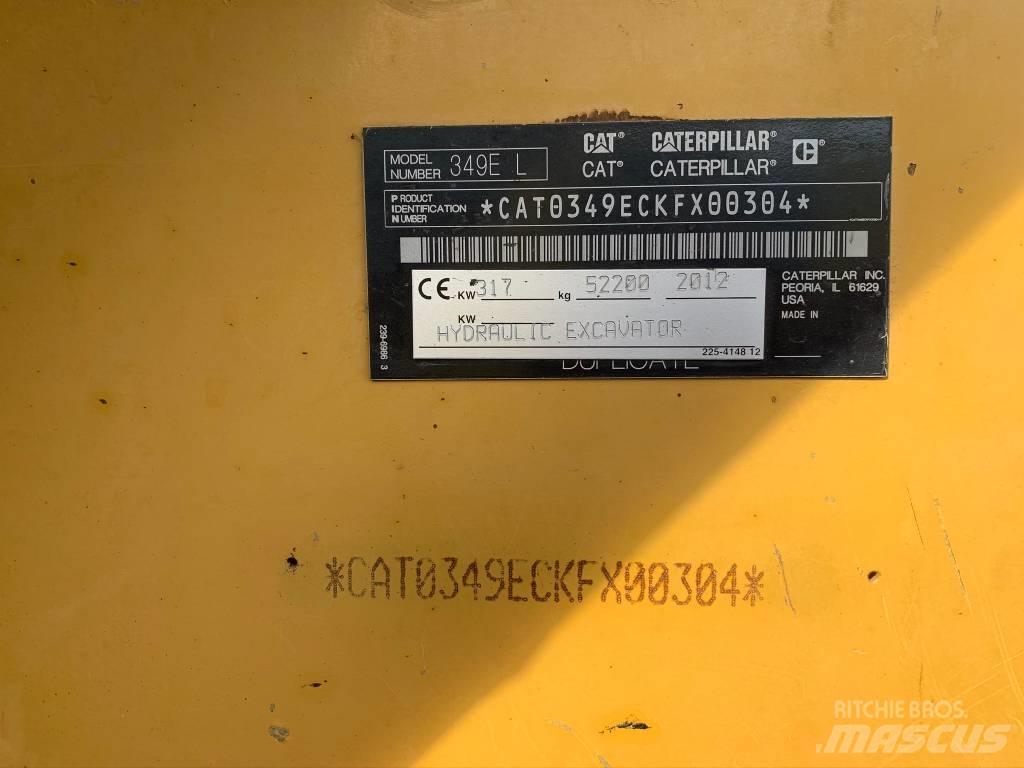 CAT 349 E Гусеничні екскаватори