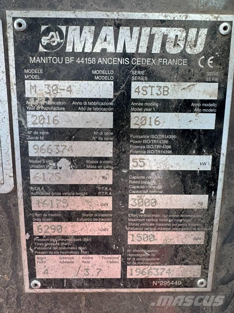 Manitou M30-4 Дизельні навантажувачі