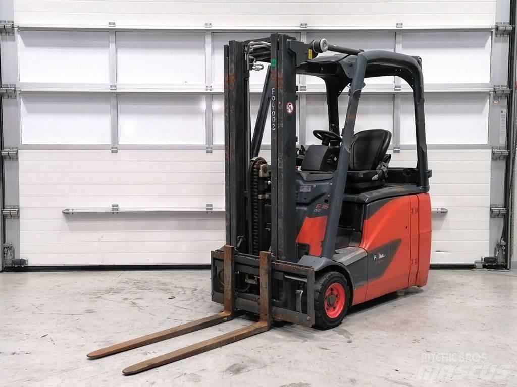 Linde E16H-02 Електронавантажувачі