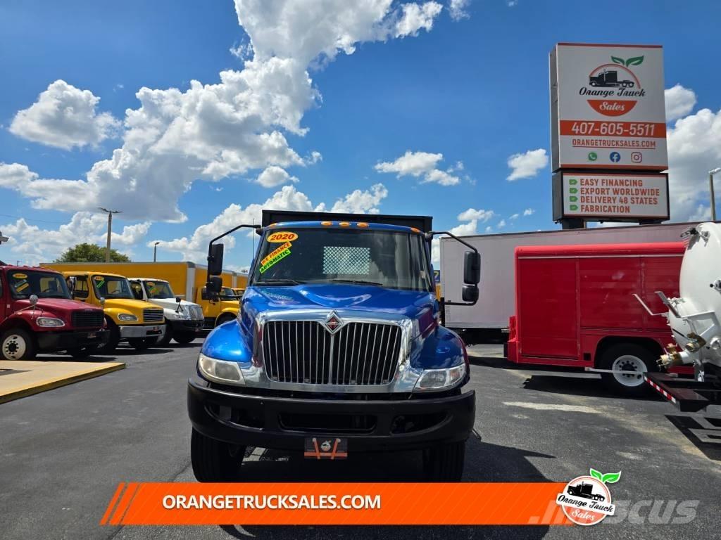 International MV607 Вантажівки-платформи/бокове розвантаження