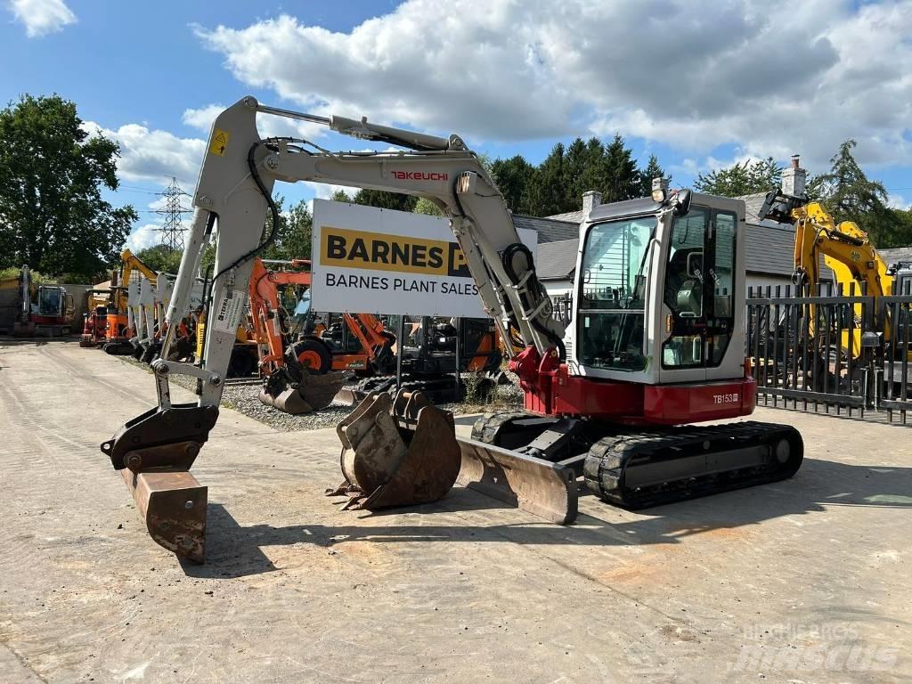 Takeuchi TB 153 FR Середні екскаватори 7т. - 12т.