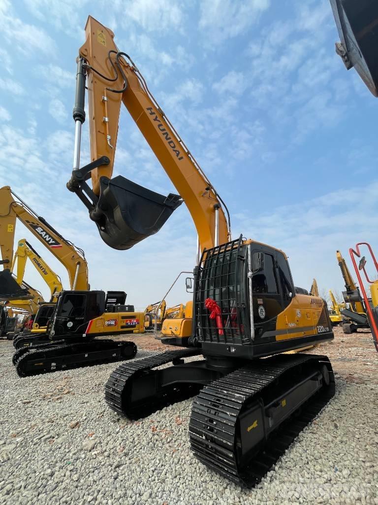 Hyundai 220 Гусеничні екскаватори