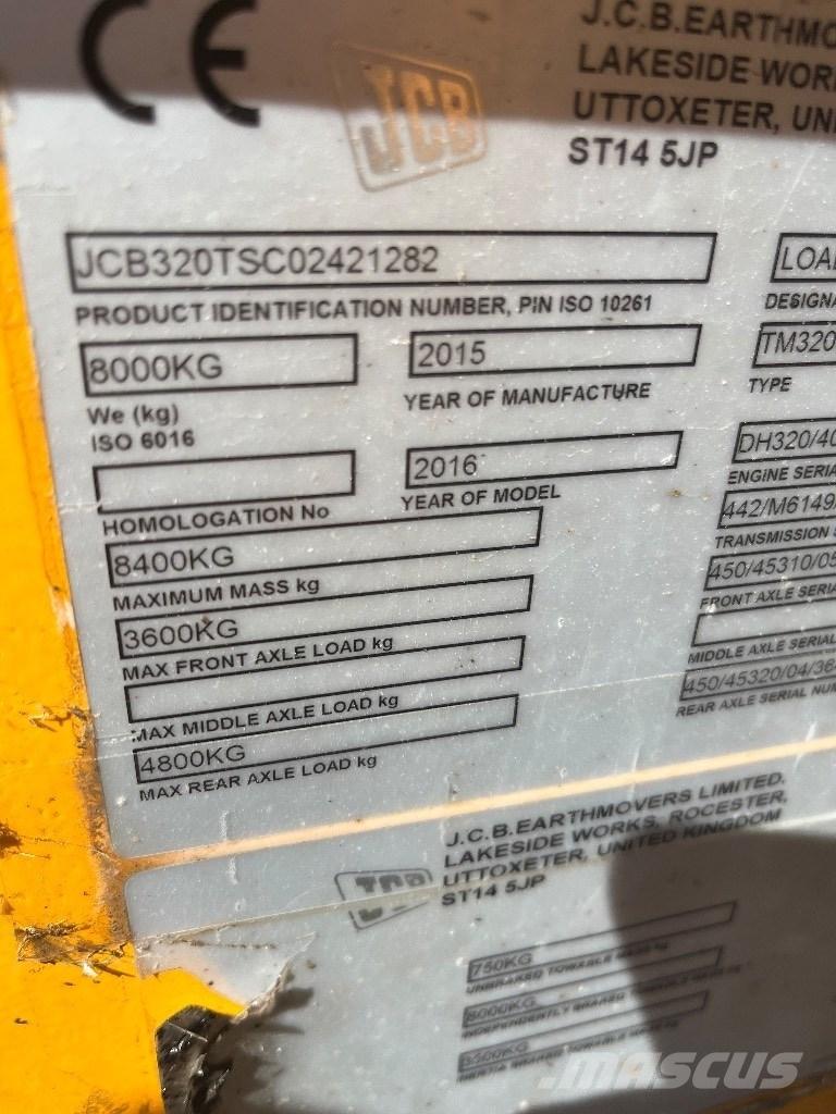 JCB TM 320 S Телескопічний навантажувач