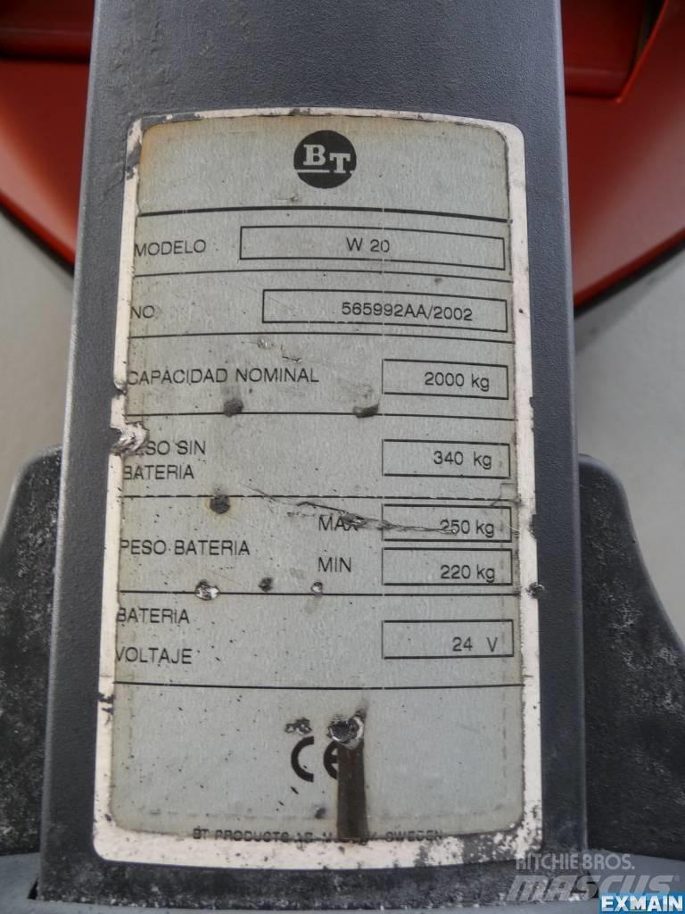 BT W 20 Штабелери