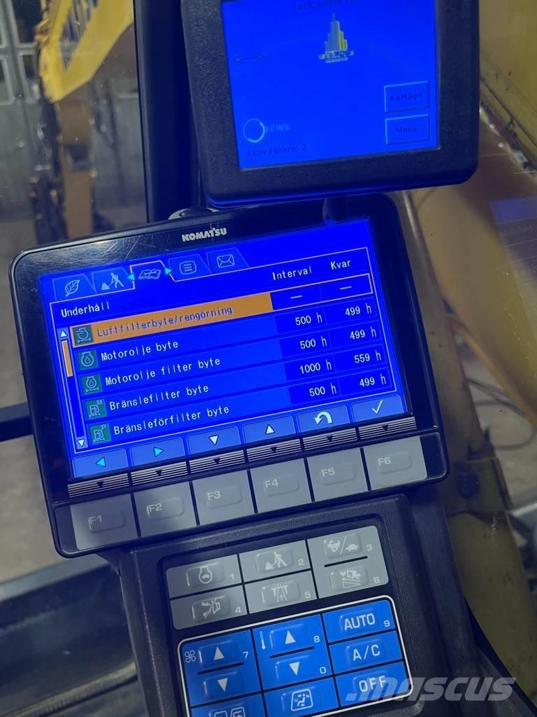 Komatsu PW 160 Колісні екскаватори