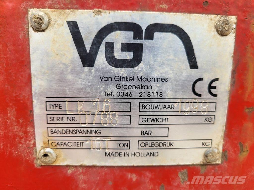 VGM LK16 Самосвальні причепи