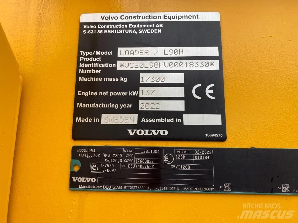 Volvo L90H  / L 90 H Фронтальні навантажувачі