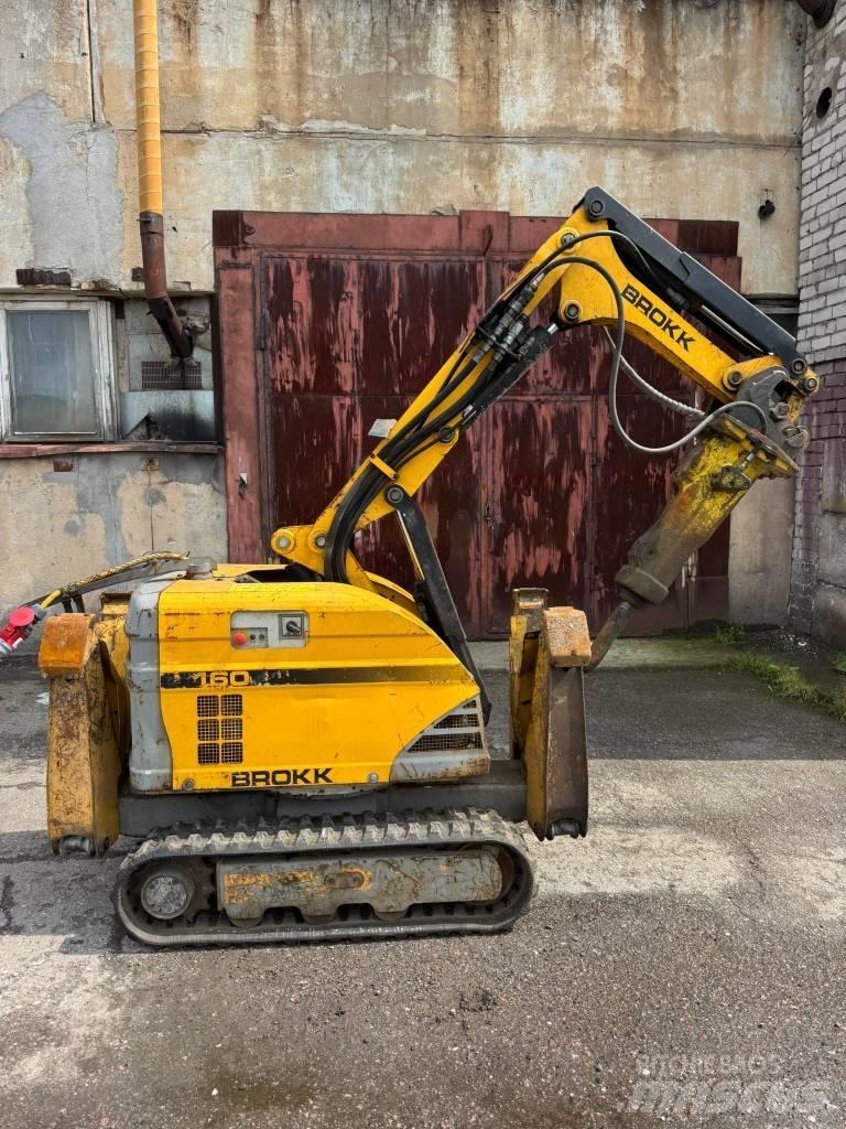 Brokk 160 Екскаватори для знесення споруд