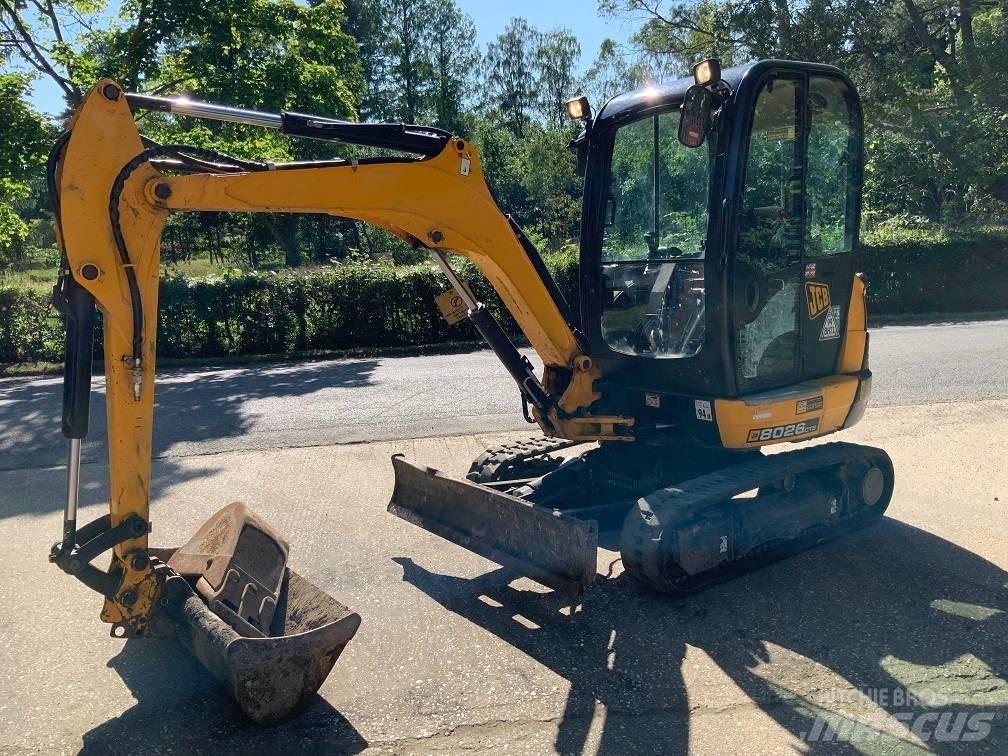 JCB 8026 CTS Міні-екскаватори < 7т