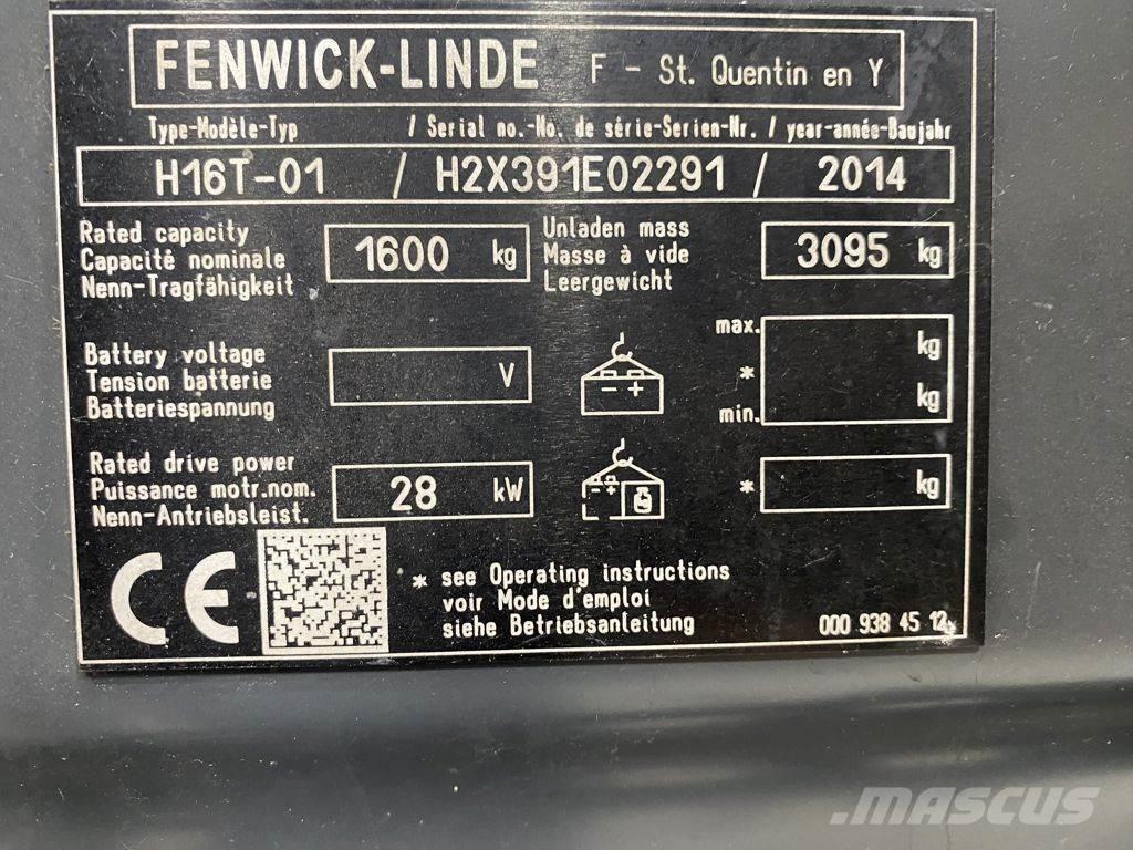 Linde H16T Інше