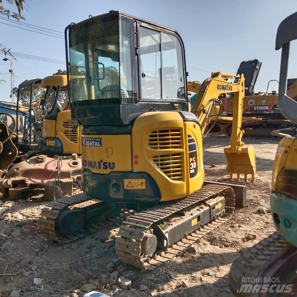 Komatsu PC 30 MR-3 Міні-екскаватори < 7т