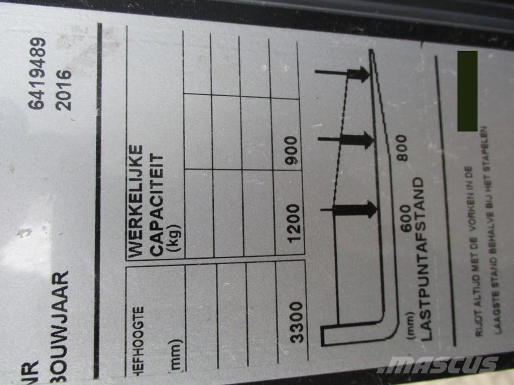 Toyota SPE120 Візки для перевезення піддонів