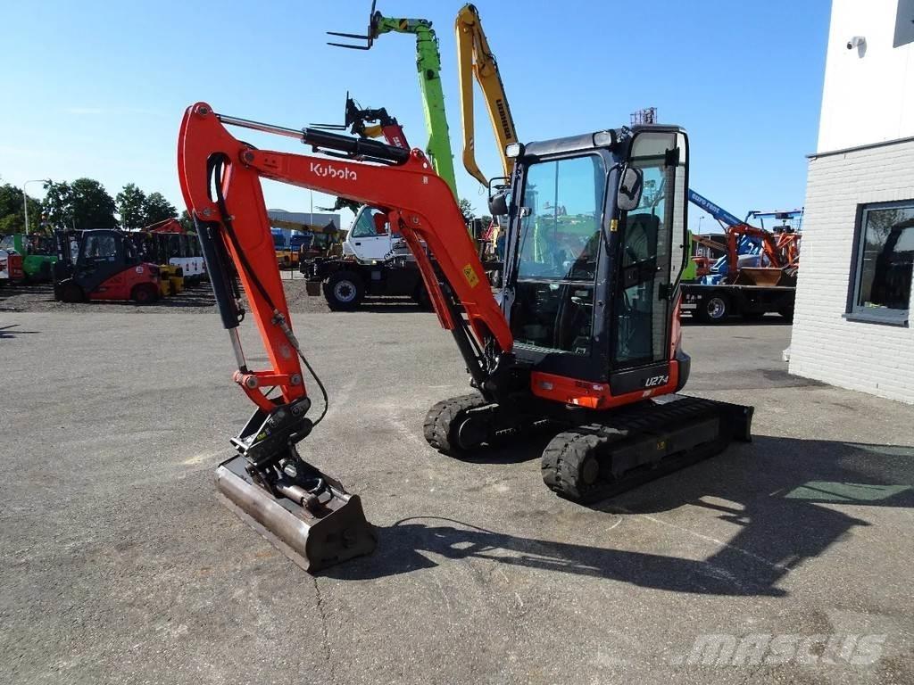 Kubota U27-4 Міні-екскаватори < 7т