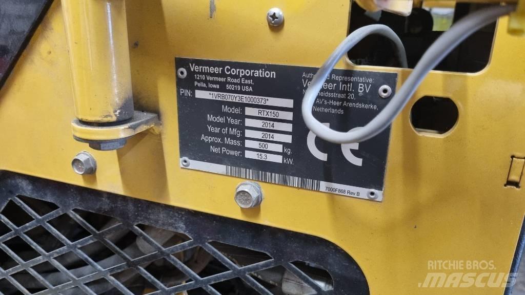 Vermeer RTX150 Канавокопачі